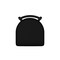 Holland Bar Stool Co 18" Low Back Swivel Vanity Stool, Black Wrinkle, Black Vinyl Seat 41118BWBlkVinyl - alternate 4